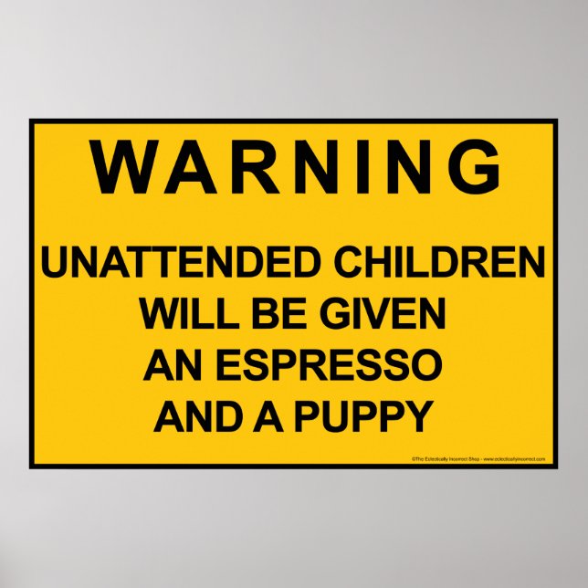Stop Lost kids Poster (Front)