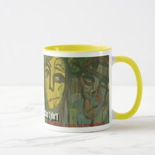 stop lyin' mug (Right)