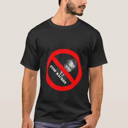 stop macron T_Shirt