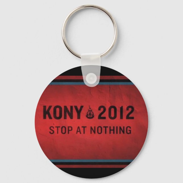Stop @ Nothing Keychain (Front)