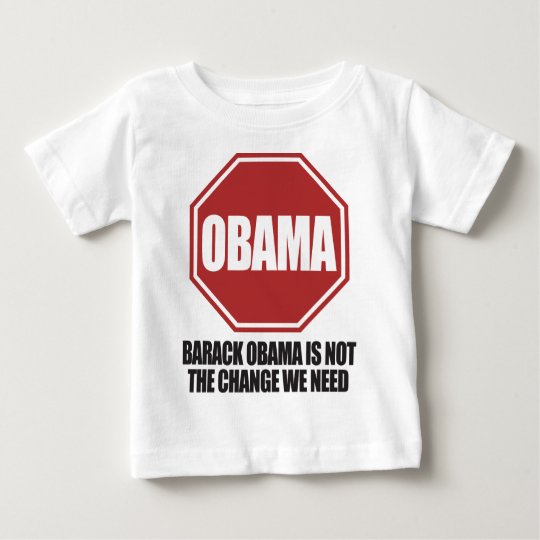 Stop Obama Baby T-Shirt