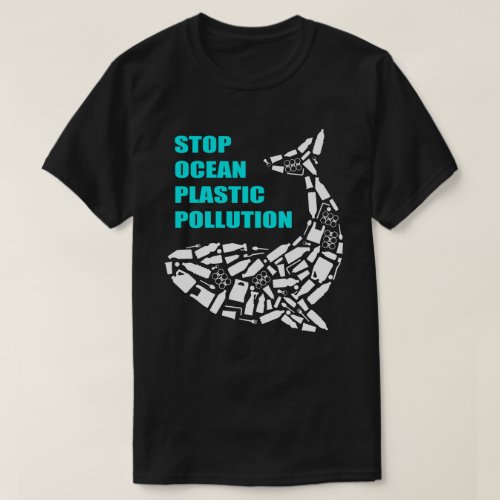 Stop Ocean Plastic Pollution Earth Day T_Shirt