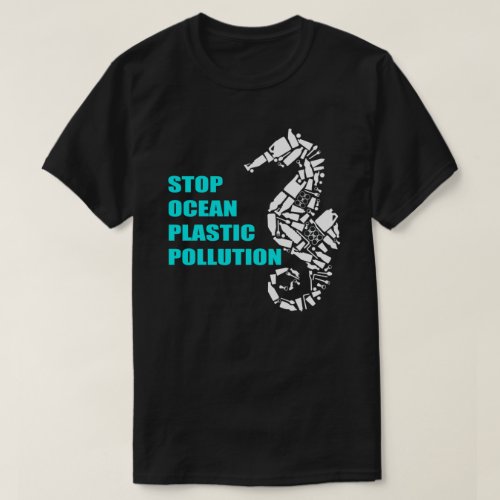 Stop Ocean Plastic Pollution Earth Day T_Shirt