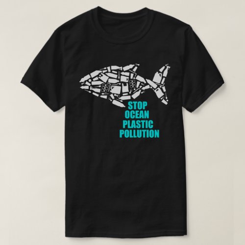 Stop Ocean Plastic Pollution Earth Day T_Shirt