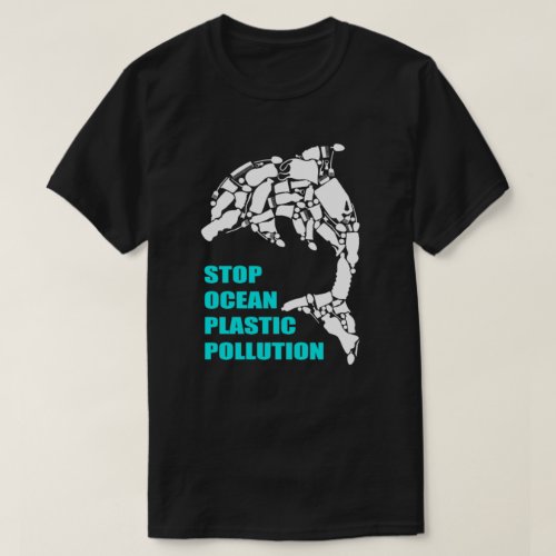 Stop Ocean Plastic Pollution Earth Day T_Shirt