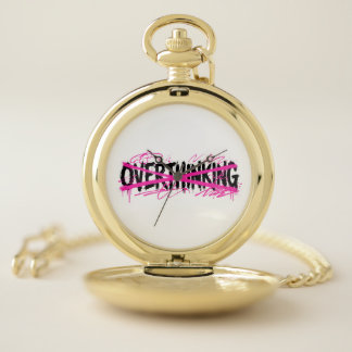 Stop Overthinking & Start Living Pocket Watch