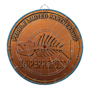 Stop Pebble Mine - Pebble Mine Penny Dartboard With Darts