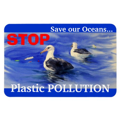 STOP Plastic Pollution Magnet
