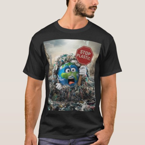 Stop plastic T_Shirt