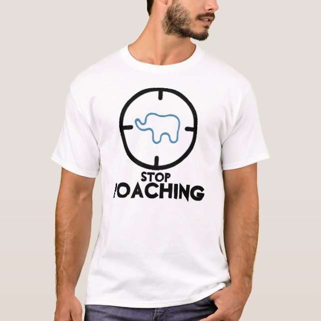 Stop Poaching T-Shirt (Front)