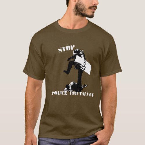 Stop Police Brutality T_Shirt