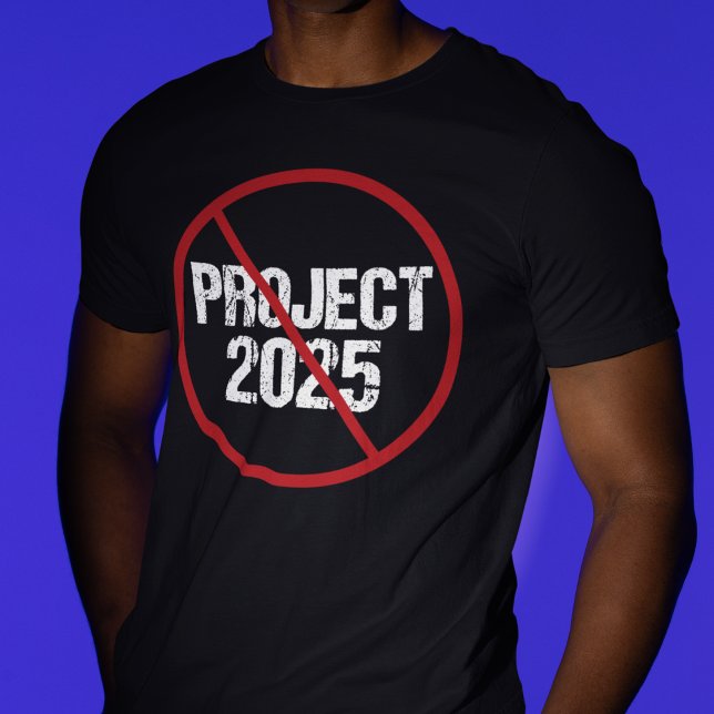 Stop Project 2025 Anti Trump Political T-Shirt (Creator Uploaded)