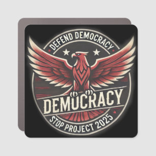 Stop Project 2025 Car Magnet