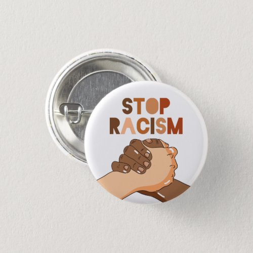 Stop Racism Button