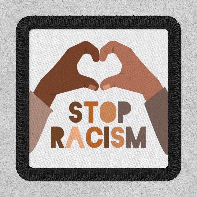 "Stop Racism" Patch (Front)