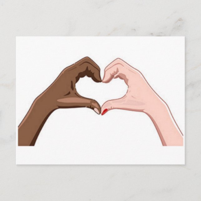 Stop Racism Postcard (Front)