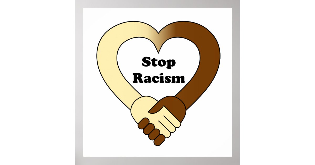 stop hate end racism choose love Poster for Sale by sednalafandy79