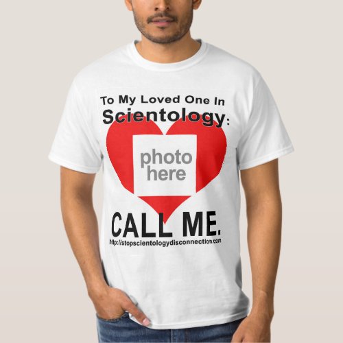 Stop Scientology Disconnection Photo T_Shirt