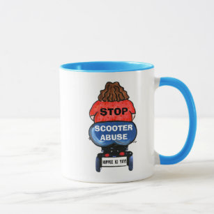 STOP SCOOTER ABUSE With Easy 12 Step Program Mug