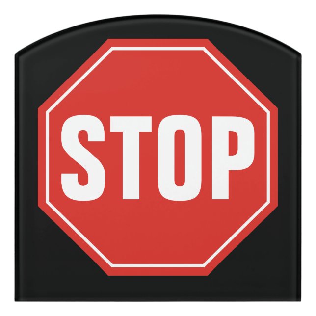 STOP Sign (Contour Front)