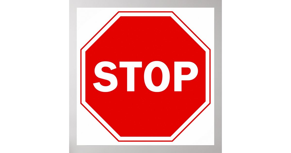 stop sign zazzlecom