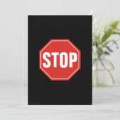 STOP Sign (Standing Front)