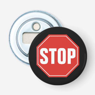 STOP Sign Bottle Opener
