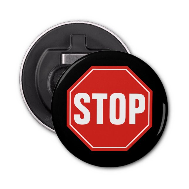STOP Sign Bottle Opener (Front)