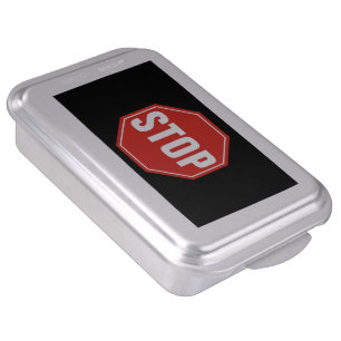 STOP Sign Cake Pan