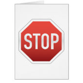 STOP sign Cards (Front)