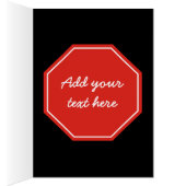 STOP Sign Cards (Inside (Right))