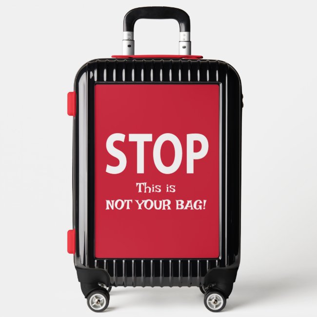 Stop Sign Design UGObag Carry-on Bag
