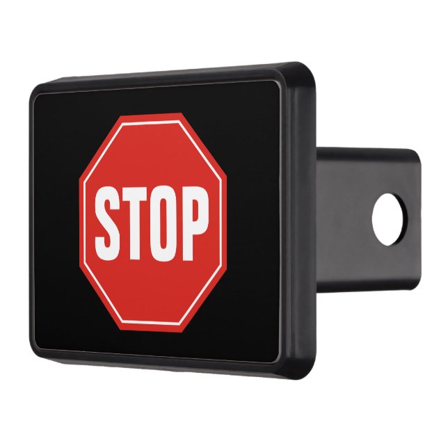 STOP Sign Hitch Cover (Left)