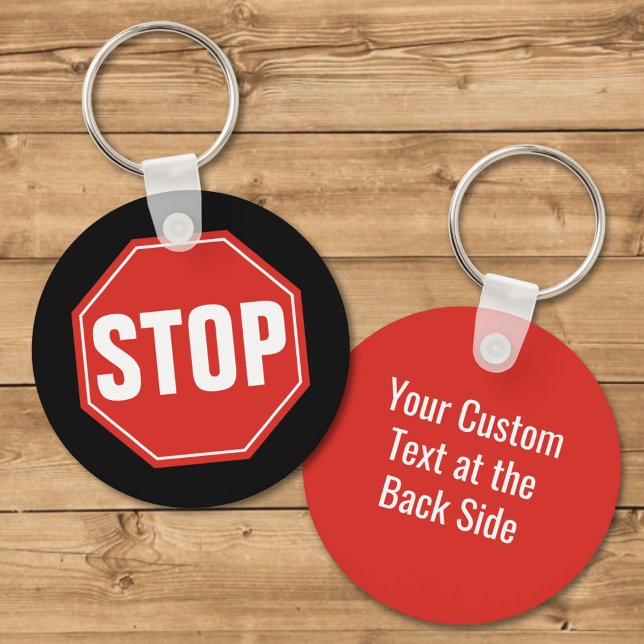 STOP Sign Keychain (Creator Uploaded)
