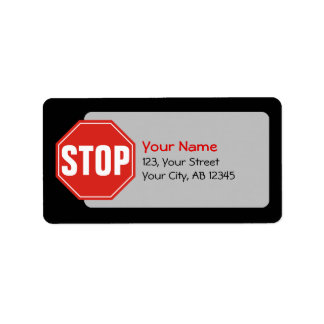 STOP Sign Label