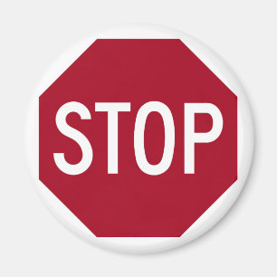 Stop Sign Magnet