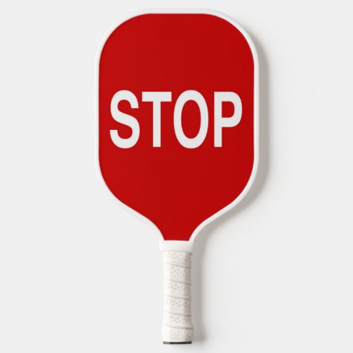 Stop Sign Pickleball Paddle