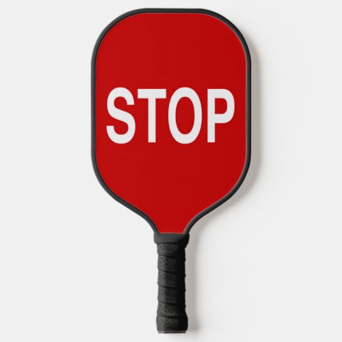 Stop Sign Pickleball Paddle