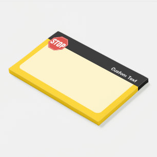 STOP Sign Post-it Notes