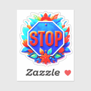 Stop Sign Sticker