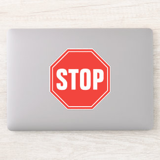 STOP Sign Sticker