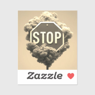 Stop Sign Sticker