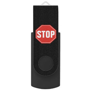 STOP Sign USB Flash Drive