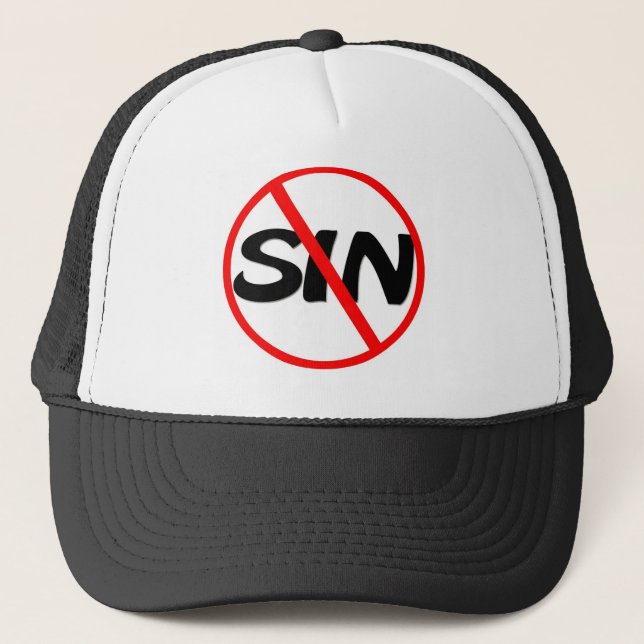 Stop Sinning Evangelism Hat (Front)