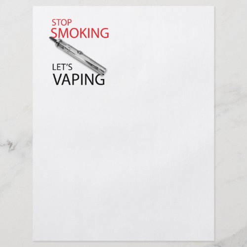 Stop smoking flyer