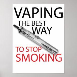 Stop smoking poster