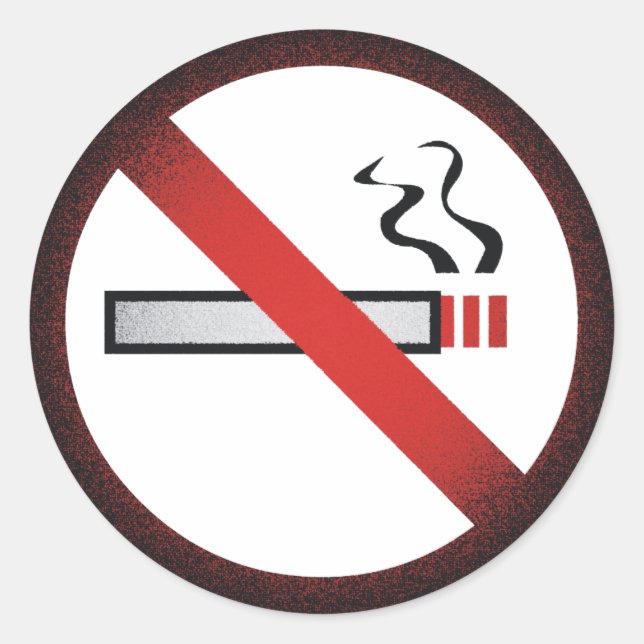 Stop Smoking Stickers (Front)