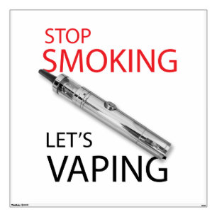 Stop smoking wall sticker
