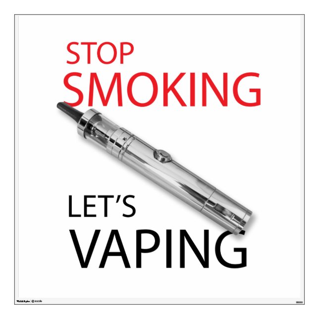Stop smoking wall sticker (Front)