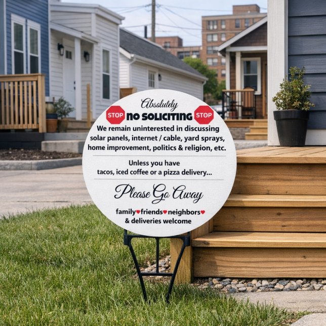 Stop Soliciting – Unless You Have Food Sign (Creator Uploaded)